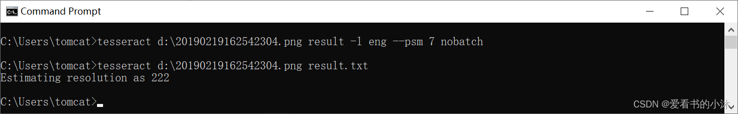 【NLP开发】Python识别图片文字、中文分词_Tesseract_05