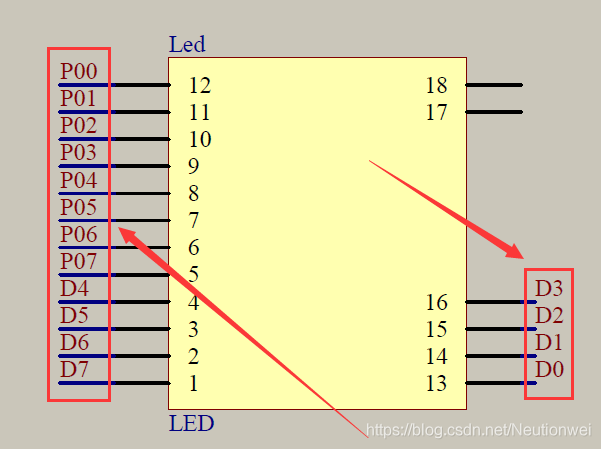 8051单片机实战分析（以STC89C52RC为例） | 09 - LED点阵显示数字_8051_03