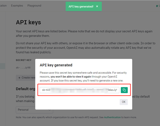 ChatGPT详细教程，教你注册chatGPT，Openai的密钥怎么获取_API_16