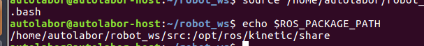 ROS使用roboware创建工作空间，编译结点后在终端找不到编译的结点的问题_环境变量_02