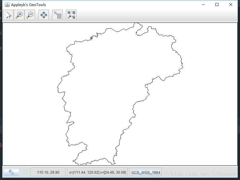 geoTools18.4开发环境快速搭建，使用java可视化读取shapefile文件_GIS_02