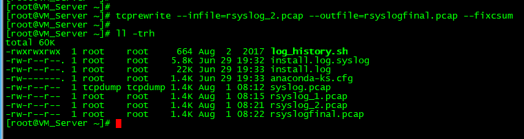 Tcpreplay重放pcap包， tcprewrite编辑pcap文件_IP_05
