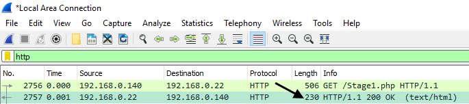 Wireshark - HTTP Continuation——就是大包分块传输_网络_02