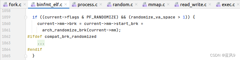 21 brk 的初始化malloc 虚拟内存分配的调试(1)malloc 虚拟内存分配的调试(2)这个是因为 alsr 机制 Linux下关闭ASLR(地址空间随机化)的方法_glibc_11