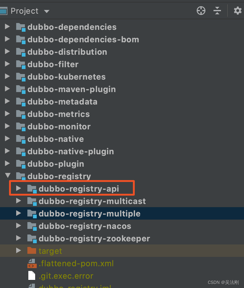 Registry dubbo的注册中心_rpc_03
