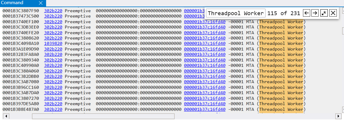 记一次 .NET某管理局检测系统 内存暴涨分析_Threading